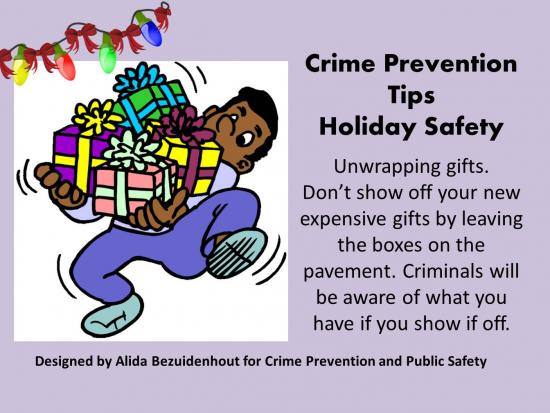 Holiday safety Tips 10